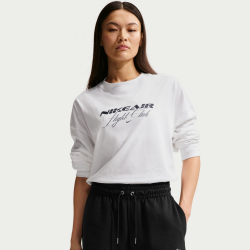 NIKE Fleece Boyfriend Shorts Damen 010 - black XS