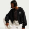 NIKE Phoenix Fleece Kapuzenjacke Damen 010 - black XS