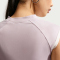 NIKE 1/4-Zip Tanktop Damen 019 - platinum violet/sail S