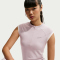 NIKE 1/4-Zip Tanktop Damen 019 - platinum violet/sail S