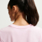 NIKE Sportswear Chill Knit Slim Cropped T-Shirt Damen 663 - pink foam S