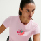 NIKE Sportswear Chill Knit Slim Cropped T-Shirt Damen 663 - pink foam S
