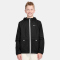 NIKE Sportswear City Utility Woven Kapuzenjacke Kinder 010 - black/black/white XS (122-128 cm)