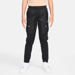 NIKE Sportswear City Utility Jogginghose Kinder 010 - black/black/white S (128-137 cm)