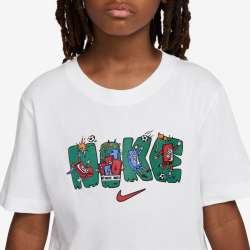 NIKE Sportswear T-Shirt Kinder 100 - white M (137-147 cm)