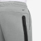 NIKE Tech Fleece Shorts Herren 077 - lt smoke grey/volt XS
