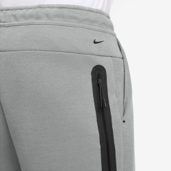 NIKE Tech Fleece Shorts Herren 077 - lt smoke grey/volt S