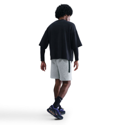 NIKE Tech Fleece Shorts Herren 063 - dk grey heather/black S