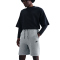 NIKE Tech Fleece Shorts Herren 063 - dk grey heather/black S
