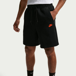 NIKE Tech Fleece Shorts Herren 011 - black/hyper crimson L
