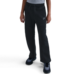 NIKE Sportswear Tech Fleece Open Hem Jogginghose Jungen 010 - black/black M (137-147 cm)