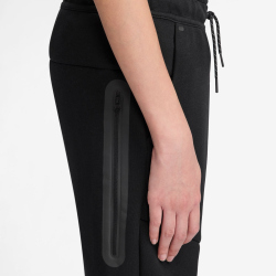 NIKE Sportswear Tech Fleece Open Hem Jogginghose Jungen 010 - black/black M (137-147 cm)