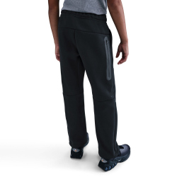 NIKE Sportswear Tech Fleece Open Hem Jogginghose Jungen 010 - black/black M (137-147 cm)