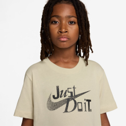 NIKE Sportswear T-Shirt Kinder 229 - lt khaki XS (122-128...