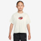 NIKE Sportswear T-Shirt Mädchen 133 - sail S (128-137 cm)
