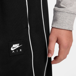 NIKE Air Fleece Jogginghose Kinder 010 - black/white/white M (137-147 cm)