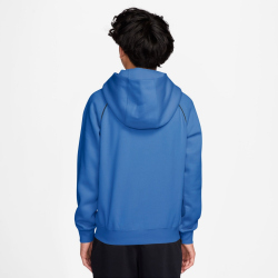 NIKE Air Hoodie Kinder 452 - blue crystal/black/black S (128-137 cm)