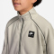 NIKE Air Fleece Trainingsjacke Kinder 072 - light bone/black/black M (137-147 cm)
