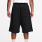 NIKE Club French Terry Oversize Shorts Herren 010 - black/black/white S