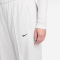 NIKE Sportswear Offline Chill French Terry Open Hem Mid-Waist Jogginghose Damen 051 - birch heather/white/black S