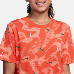 NIKE Sportswear T-Shirt Kinder 842 - turf orange S (128-137 cm)