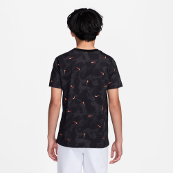 NIKE Sportswear T-Shirt Kinder 010 - black/white XS (122-128 cm)
