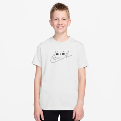 NIKE Sportswear T-Shirt Kinder 100 - white/black L...