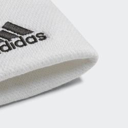 2er Pack adidas Schweißbänder weiß/schwarz