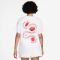 NIKE Sportswear Classic T-Shirt Damen 100 - white XS