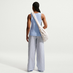 NIKE Sportswear Rib Tight Tanktop Damen 407 - hydrogen blue/white S
