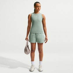 NIKE Sportswear Rib Tight Tanktop Damen 006 - steam/white XL