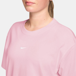 NIKE Sportswear Classic T-Shirt Damen 663 - pink foam XS