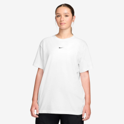 NIKE Sportswear Classic T-Shirt Damen 100 - white/black XL