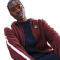 NIKE Sportswear Club Hoodie Herren 619 - dark team red/white XL