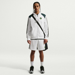 NIKE Sportswear Club Hoodie Herren 100 - white/pro green/electric green XL