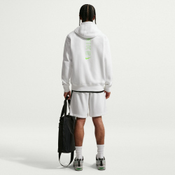 NIKE Sportswear Club Hoodie Herren 100 - white/pro green/electric green XL