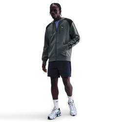 NIKE Sportswear Club Hoodie Herren 068 - iron grey/black L