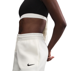 NIKE Sportswear Phoenix Fleece Mid-Waist Shorts Damen 133 - sail/black S