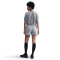 NIKE Sportswear Phoenix Fleece Mid-Waist Shorts Damen 063 - dk grey heather/sail S