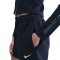 NIKE Sportswear Phoenix Fleece Mid-Waist Shorts Damen 010 - black/sail XS