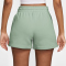 NIKE Sportswear Phoenix Fleece Mid-Waist Shorts Damen 007 - steam/sail S