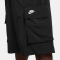 NIKE Sportswear Club Oversize Cargoshorts Herren 010 - black/white S