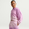 NIKE Sportswear Phoenix Fleece Mid-Waist Dip Shorts Damen 663 - pink foam/lt magenta/lt magenta XS