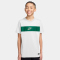 NIKE Sportswear Brandmark T-Shirt Kinder 101 - white/spruce fog XS (122-128 cm)