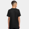 NIKE Sportswear Brandmark T-Shirt Kinder 011 - black/white XS (122-128 cm)