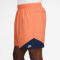 NIKE Windrunner Lightweight Woven Shorts Herren 835 - orange frost/midnight navy/white S