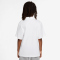 NIKE Sportswear Club Knit Poloshirt Kinder 100 - white/black M (137-147 cm)