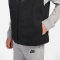 NIKE Sportswear Tech Woven Weste Jungen 010 - black/black XS (122-128 cm)