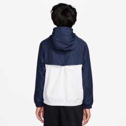 NIKE Sportswear Windrunner Kapuzenjacke Kinder 410 - midnight navy/white/white M (137-147 cm)