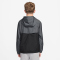 NIKE Sportswear Windrunner Kapuzenjacke Kinder 084 - smoke grey/black/white M (137-147 cm)